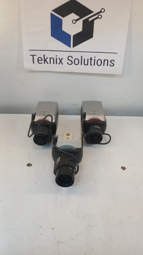 MIXED LOT OF 3 Bosch Dinion Color Security  Cameras *TESTED WORKING* *READ*