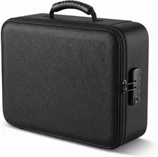 Fireproof Document Box with Lock 5200F Fire & Water Resistant Safe Storage