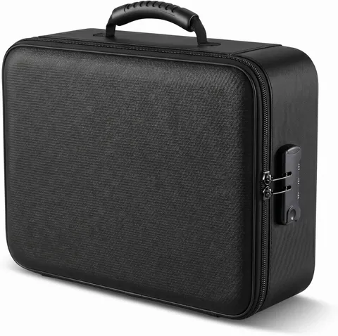 Fireproof Document Box with Lock 5200F Fire & Water Resistant Safe Storage