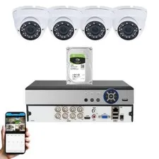 Evertech 8 Channel HD Home CCTV Security Camera System DVR and 8x HD 1080p 1TB