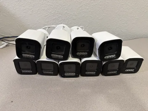 Lot Of 10 4k Ip Cameras