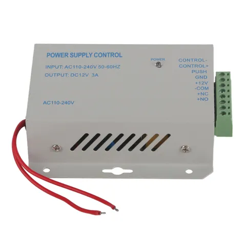 Input AC110V-240V Output DC 12V 3A 30W Power Supply Controller For Door Acce CHU