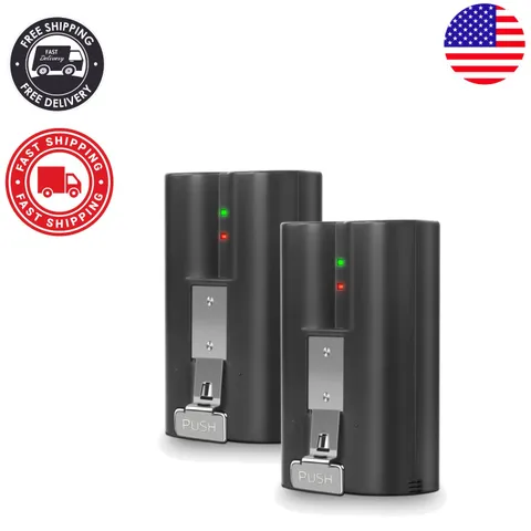 2-Pack Lithium-Ion Batteries for Ring Camera Systems | Safe & Reliable