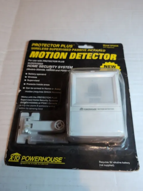 Powerhouse X-10 SP554A Home Security Wireless Passive Infrared Motion Detector