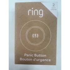 Ring Panic Button 2 Pack White Alarm System Emergency Alert NEW