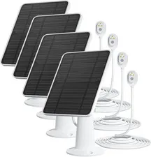 4Pack Solar Panel for Arlo Ultra/Ultra2/Pro 3/Pro 4 Essential Spotlight Charger