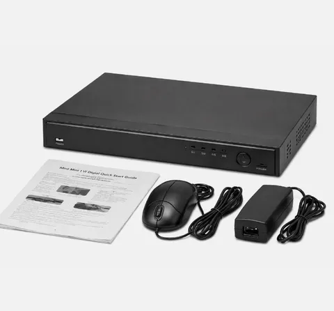 Security DVR HDCVI Digital Video Recorder – Mini 1U DVR Condition: Open Box / Li