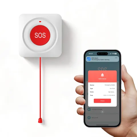 Senior Safety Care Home Alarm System,WiFi Call Button for Call Button,Waterproof