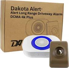 Wireless Driveway Alarm System DCMA-4K Plus 1 Mile Motion Sensor Kit Outdoor