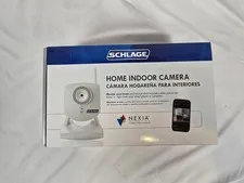 Schlage Nexia Home Indoor Security Camera with Remote Monitoring