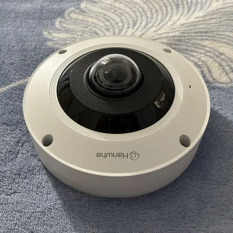 Hanwha Vision XNF-9013RV Fisheye IP Dome Camera PoE