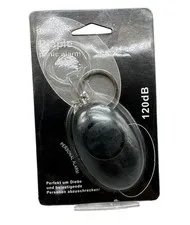 Plapie Personal Alarm 120dB Dual Siren Design Keychain With Batteries
