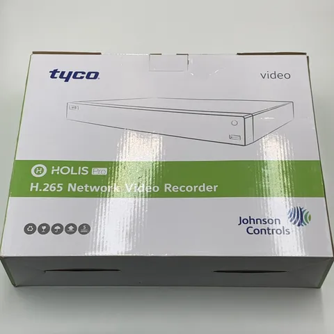 Tyco Holis  HRN-08011 Pro H.265 Network Video Recorder New