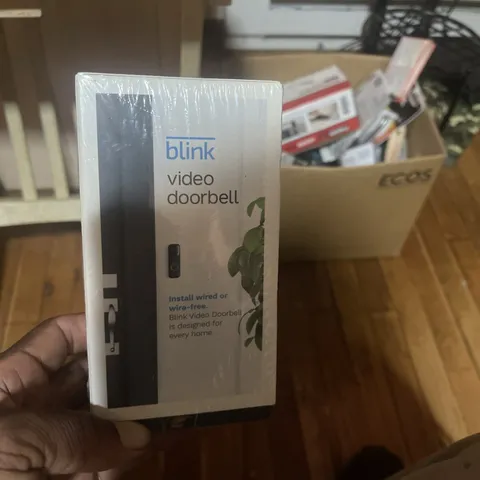 Blink Wired/Battery Operated Outdoor Smart Wi-Fi Video Doorbell