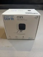 Blink Mini Indoor Plug-In HD Smart Security Camera - BNIB Sealed