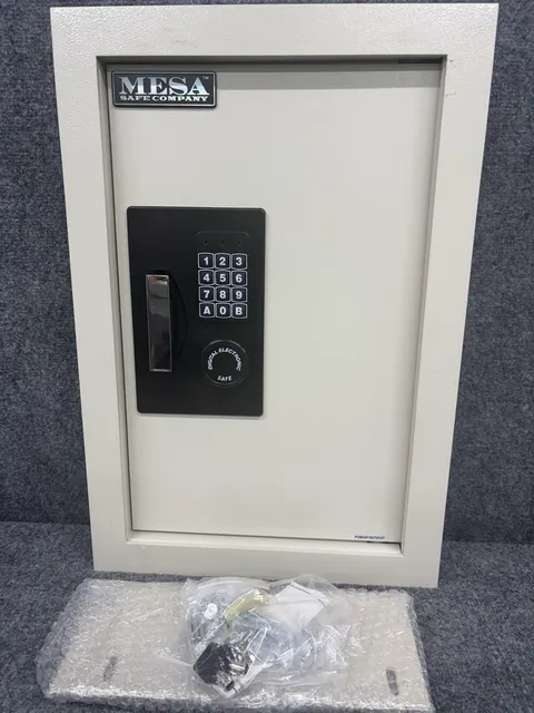 Mesa Safe Company MAWS-2113E Wall Safe Keypad Electronic, Adjustable Shelves