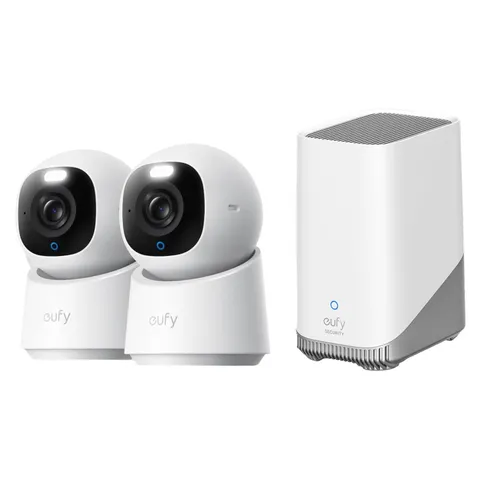 eufy Security Indoor Cam E30 2-Cam Kit, Latest Generation, 4K UHD Security...