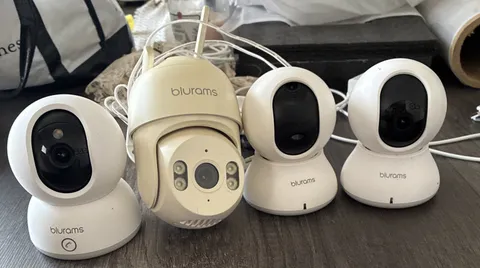 Blurams 2K Home Security Security Camera Works with Alexa & Google Assistant...