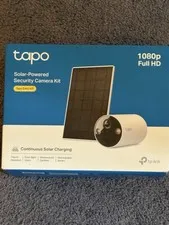 Tapo Outdoor Security Camera C402 KIT – Solar Powered 1080P Full HD– White