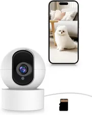 Camera for Home Security Indoor, Wifi Home Security Camera 1080P Two-Way Audio,