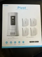 Pivot Zmodo 360 Rotating Camera & Hub with 4 Window Sensors NEW