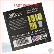 Rock Stopperz Door Hinge Protection Kit - Compatible with Jeep Wrangler JL/JLU/G