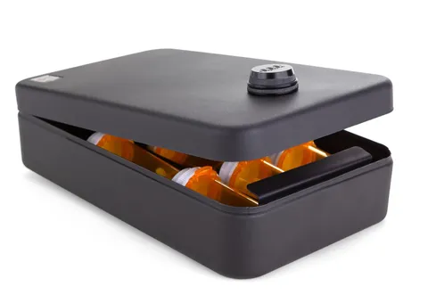 Medication Drawer Safe (Combination Lock, 11-3/4" L x 7" W x 2-7/8" H)