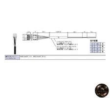 OMRON Robot Cord Connector 3m EE-1017-R 3M