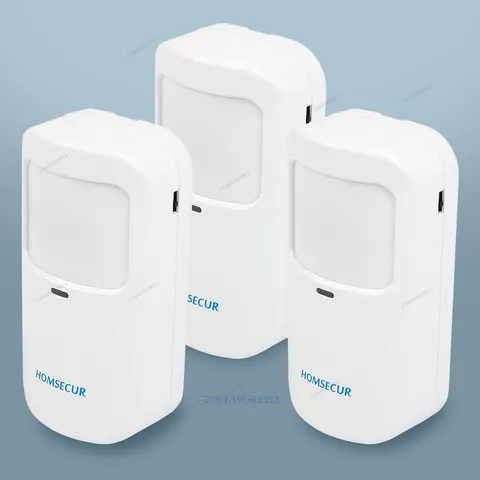 HOMSECUR E1 Pet-Immune PIR Detector For ZD01-4G 4G WIFI Alarm System