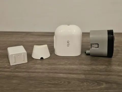 Arlo Pro 4 Spotlight Camera Wireless Security Camera, 2K VMC4050P White 1 Pack