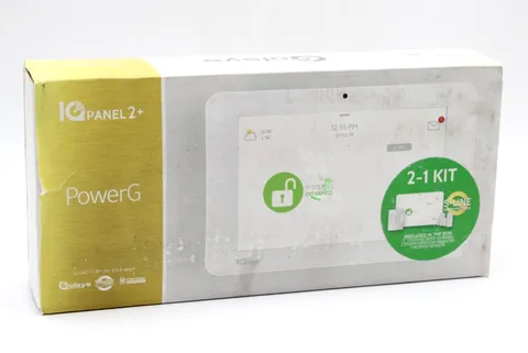 Qolsys QK9202-AK2C-840 IQ Panel 2+ 2-1 Wireless Alarm System Kit AT&T