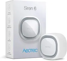 110dB Z-Wave Plus S2 Enabled Security Siren with Visual Alert & Battery Backup