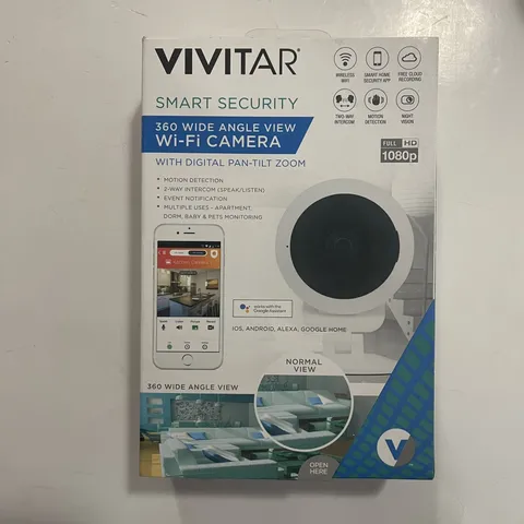 Vivitar 360 Wide Angle View Smart Home 1080p HD Security Camera IPC-117 Wi-Fi