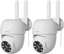 WiFi Security Camera Outdoor Wired, 2.4/5GHz Wi-Fi Camera for Home Security, Aut