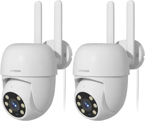 WiFi Security Camera Outdoor Wired, 2.4/5GHz Wi-Fi Camera for Home Security, Aut