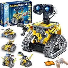 Sillbird STEM Robot Building Kit with Remote Control Gifts for Boys 8-13