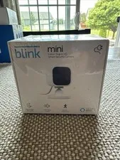 Blink Mini Indoor Plug-in Smart Surveillance Camera White BCM00300U NEW & SEALED