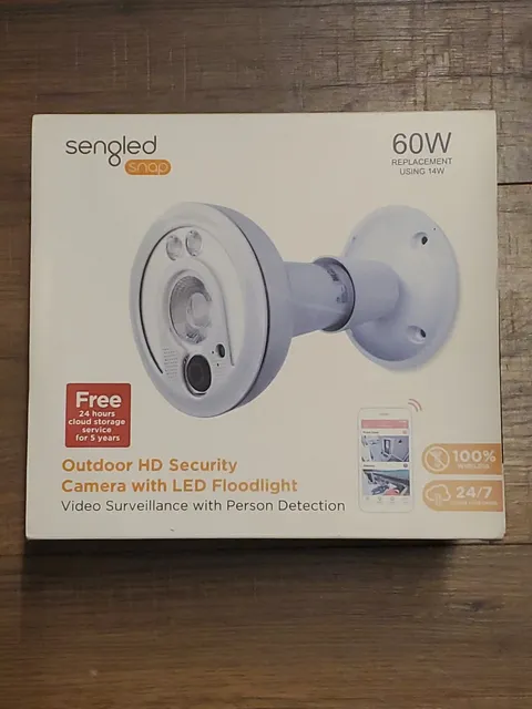 Sengled HD Wireless Security Camera LED Flood Light 850 Lumens Motion Detection