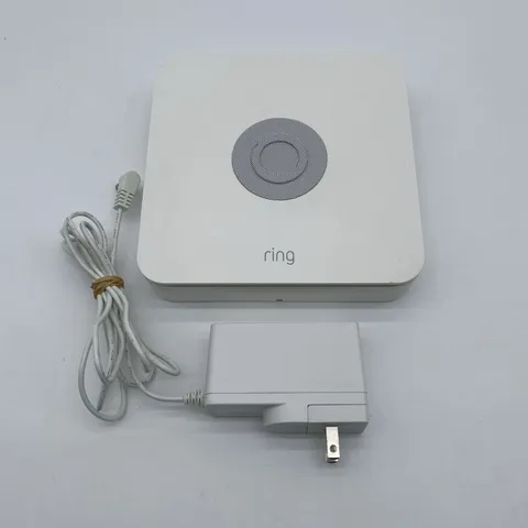 Ring Alarm Base Station 2nd Gen Z-Wave Plus Hub Model 4HB1U9-0EN0 w/AC adapter