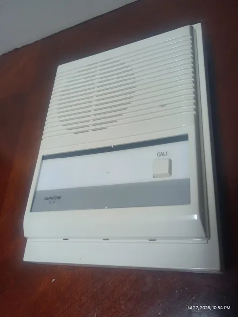 AIPHONE LE-B INTERCOM CALL STATION White New Made in Japan No box. Phone
