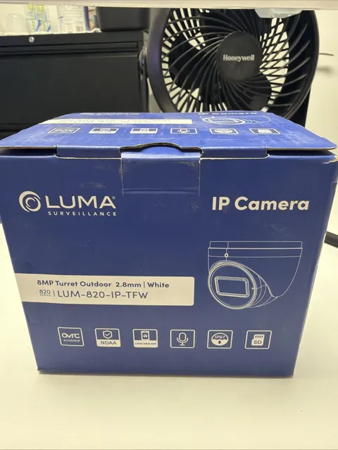 Luma LUM-820-IP-TFW 8MP Turret Outdoor Dome Camera New