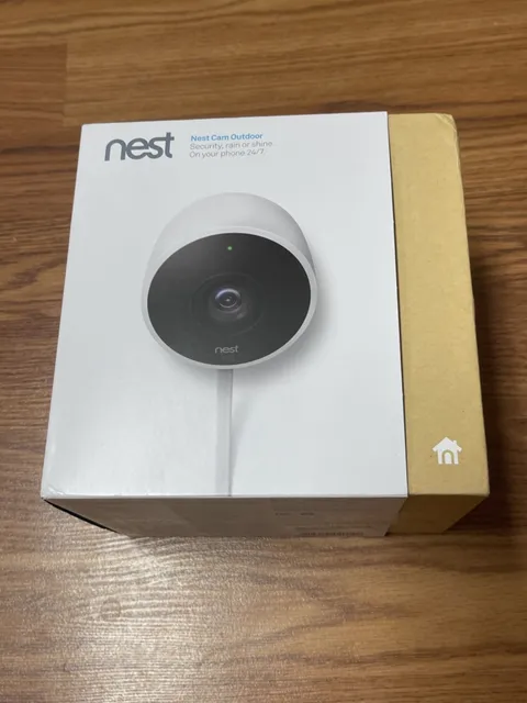 NIB Google Nest Cam Outdoor SecuriCamera 1st Gen Wired NC2100ES Sealed Brand New