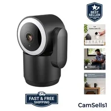 Luna 2K Indoor Camera for Home Security, Dual-Band WiFi 360° Pan-Tilt | Built...