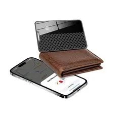 Compatible with AirTag Wallet Tracker, Smart Card Finder, Apple MFi Compatibl...