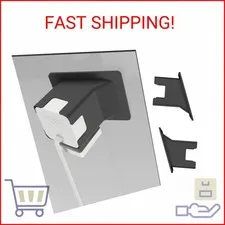 Teccle 2 Pack Angled Window Mount for Wyze Cam v4 Cam V3, 20 Degrees Tilt ( Up/D