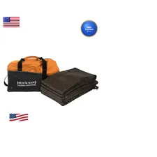 Quick Dam Qdduff17-4 Barriers 17Ft Flood Barrier Duffel Kit Black 4 Piece