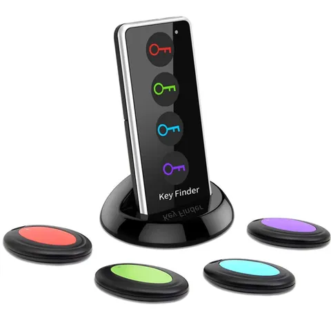 Key Finder Wireless RF Locator with 80dB+ Loud Beep & LED Light, 131ft Range,...