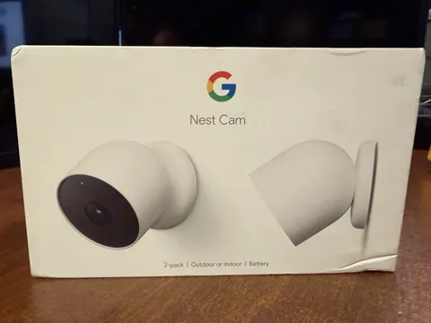 Google Nest Cam Battery Security Camera 1080p Indoor Outdoor Wireless (2-Pack)