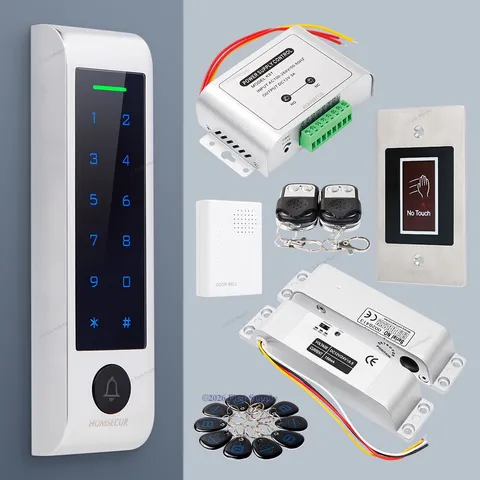 HOMSECUR Weatherproof IP66 APP WIFI Password RFID Access Control Anti-Tamper