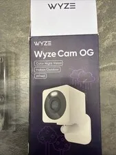 NEW Wyze Cam OG Wired 1080p HD SmartHome Security Camera with Built-In Spotlight
